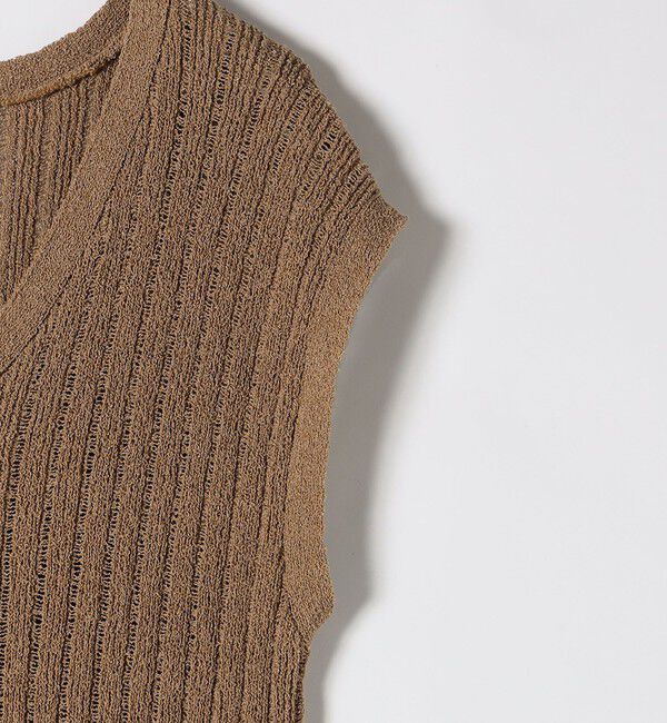 SHIPS any「SHIPS any:〈手洗い可能〉ブークレヤーン ワイドリブ ニット ワンピース」|ワンピース|