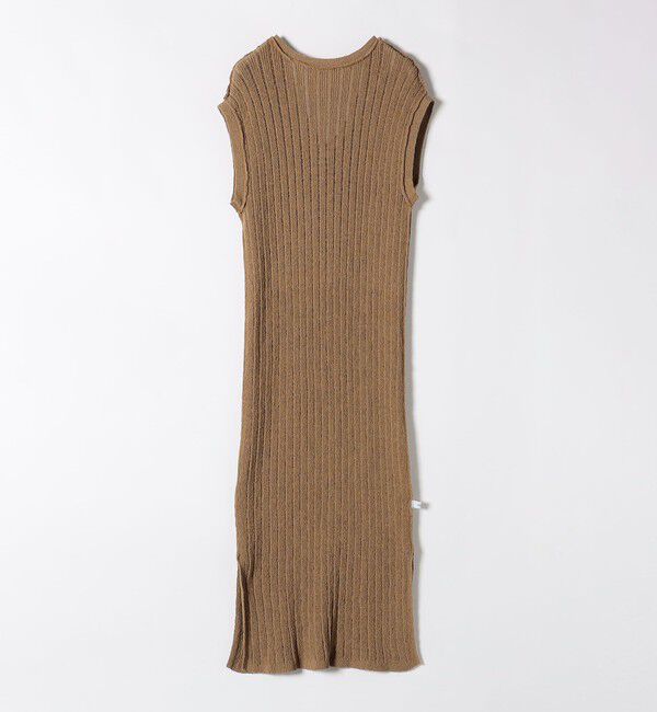 SHIPS any「SHIPS any:〈手洗い可能〉ブークレヤーン ワイドリブ ニット ワンピース」|ワンピース|
