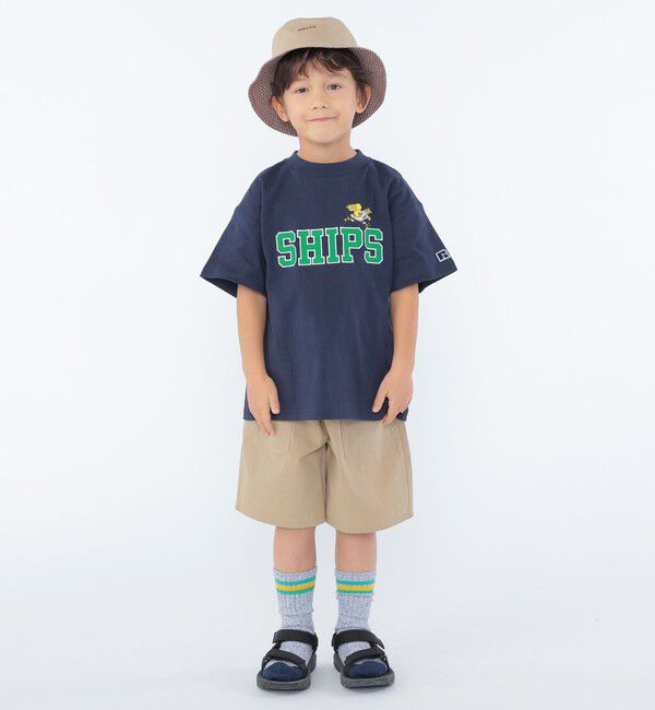 SHIPS KIDS「SHIPS KIDS:コットン リバーシブル ハット」|ハット|