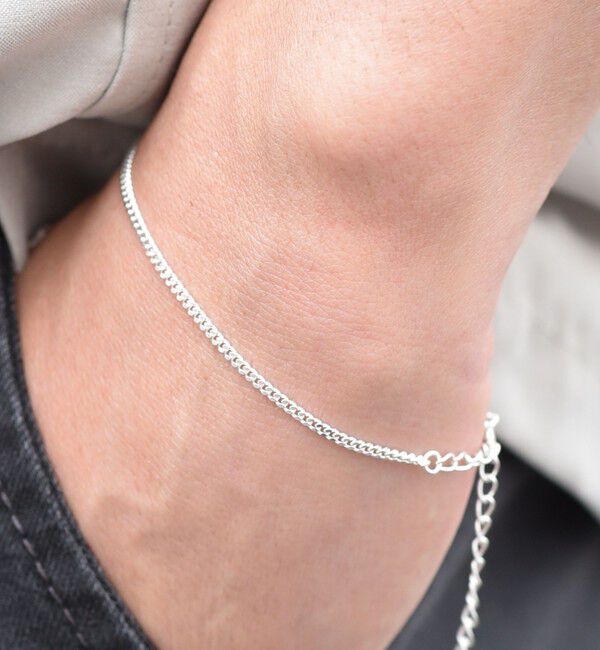 SHIPS any「SHIPS any: シルバー925 サイズアジャスター ブレスレット◇」|ブレスレット・バングル|ライトホワイト