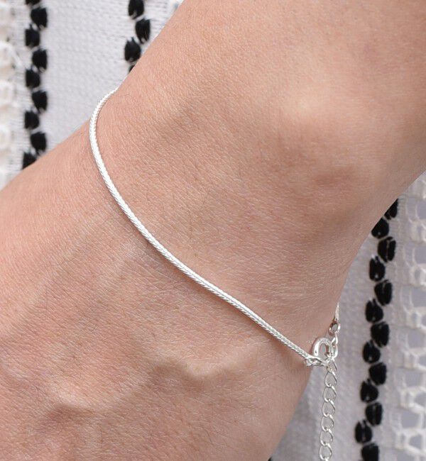 SHIPS any「SHIPS any: シルバー925 サイズアジャスター ブレスレット◇」|ブレスレット・バングル|ホワイト系