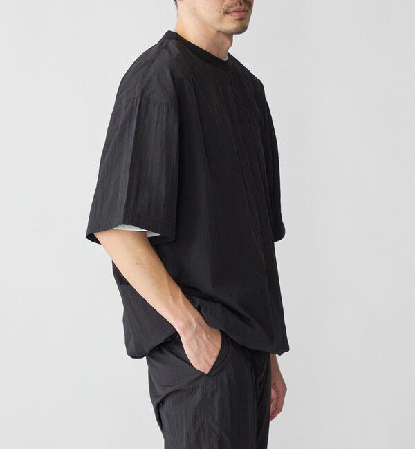 SHIPS「SHIPS:〈遮熱/吸水速乾/接触冷感等〉SHELTECH(R) プルオーバー スピンドル Tシャツ」|Tシャツ・カットソー|