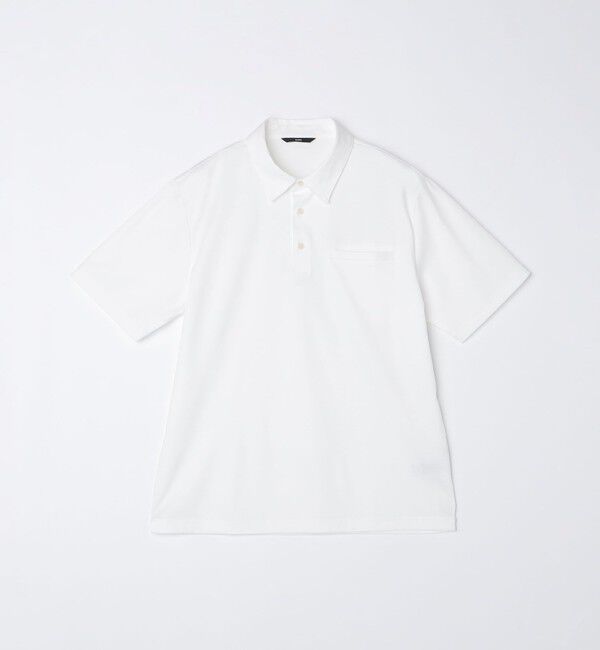 SHIPS「SHIPS: クールタッチ スムース ポロシャツ」|Tシャツ・カットソー|ホワイト