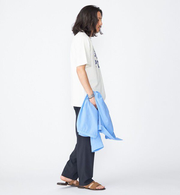 SHIPS「【SHIPS別注】KINGS POINT: ロゴ プリント 半袖 Tシャツ」|Tシャツ・カットソー|