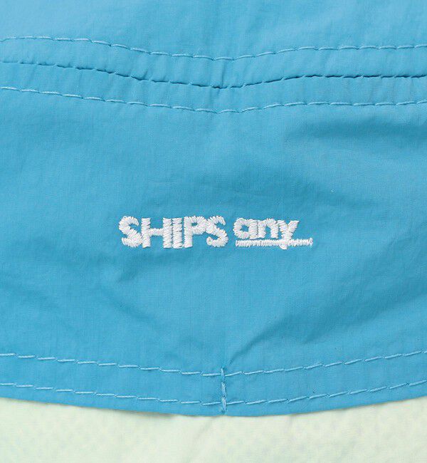 SHIPS any「SHIPS any: ロゴ ワンポイント 刺繍 サンシェイド ハット<KIDS>」|ハット|
