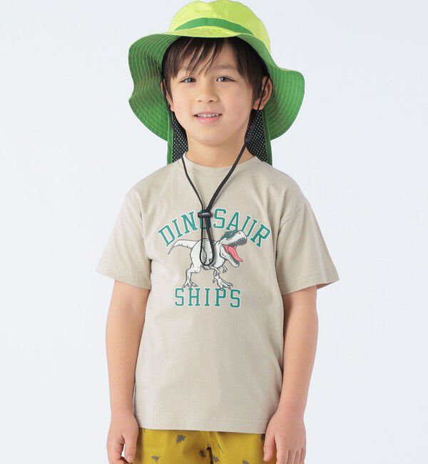 SHIPS KIDS「SHIPS KIDS:〈UVカット/撥水/吸水速乾〉サファリ ハット」|ハット|