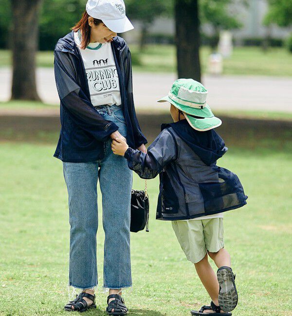 SHIPS KIDS「SHIPS KIDS:〈UVカット/撥水/吸水速乾〉サファリ ハット」|ハット|