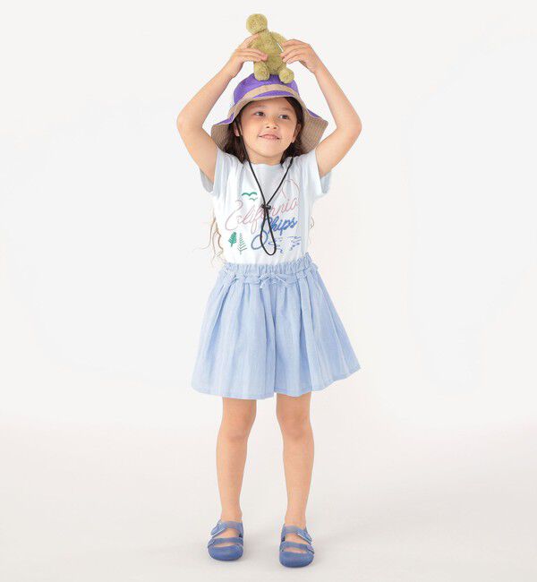 SHIPS KIDS「SHIPS KIDS:〈UVカット/撥水/吸水速乾〉サファリ ハット」|ハット|