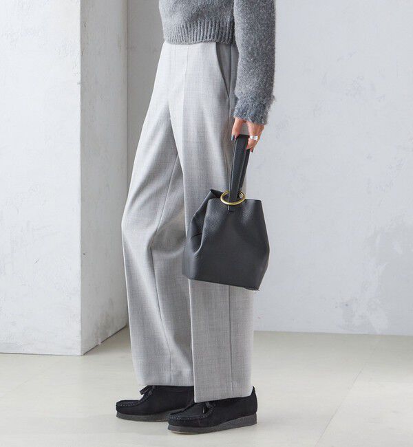 SHIPS for women「〈手洗い可能〉ストレート センタープレス トラウザーズ」|その他|