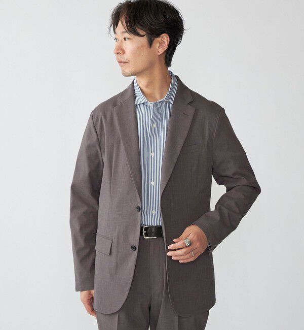 SHIPS「SHIPS: セミワイド スムース テックス ブロードシャツ」|シャツ・ブラウス|