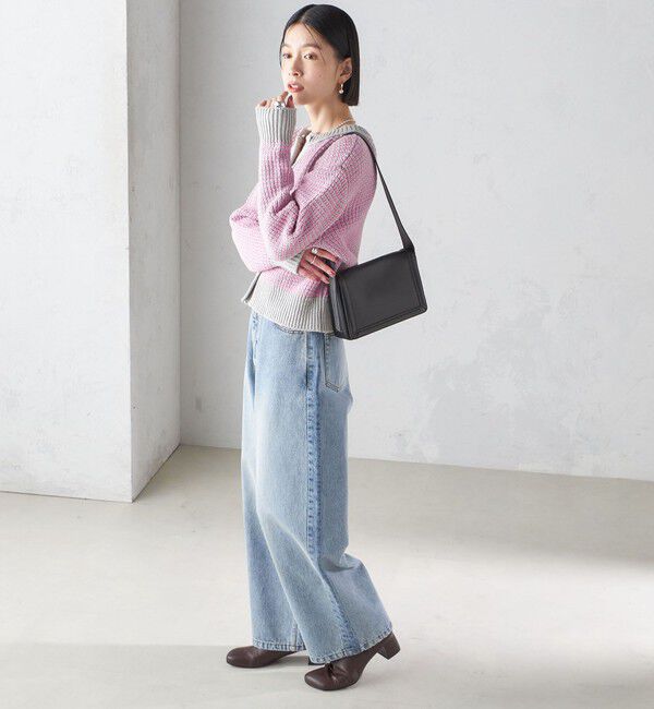 SHIPS for women「〈手洗い可能〉ジャカード プルオーバー」|ニット・セーター|