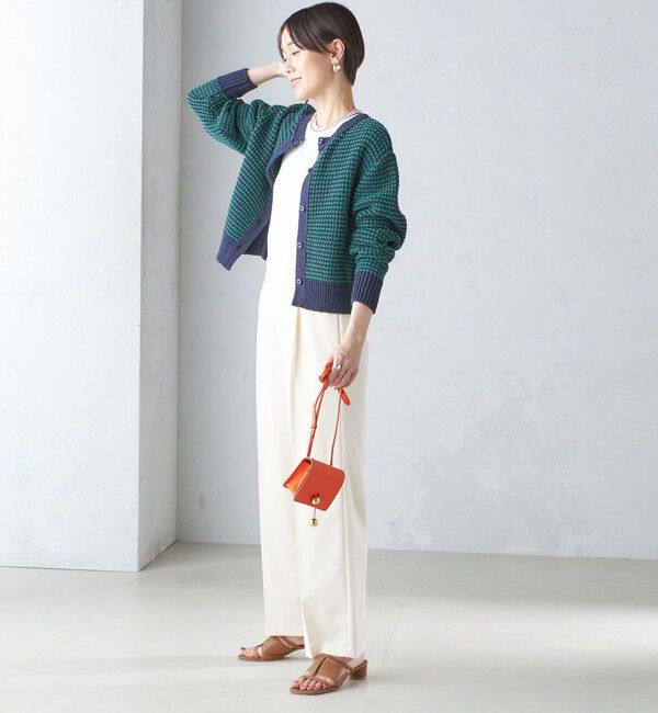 SHIPS for women「〈手洗い可能〉ジャカード プルオーバー」|ニット・セーター|