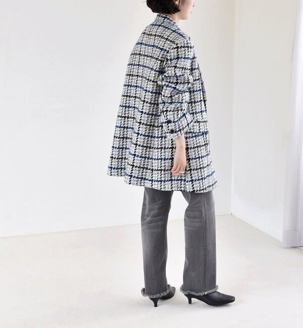 quaranciel「quaranciel: ツイード オーバー テーラード ジャケット」|テーラードジャケット|