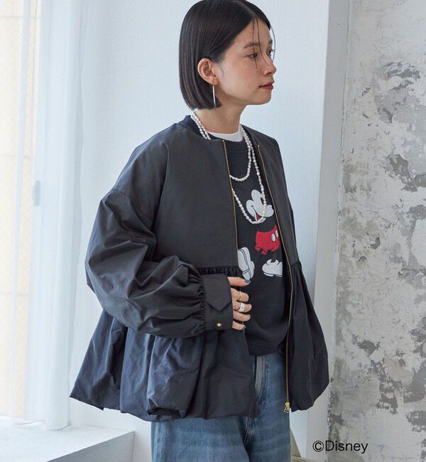 SHIPS for women「ペプラム バルーン 中綿 ブルゾン」|その他|