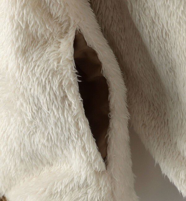 SHIPS KIDS「SHIPS KIDS:80～90cm / 〈手洗い可能〉ボア&times;キルティング リバーシブル ブルゾン」|その他|