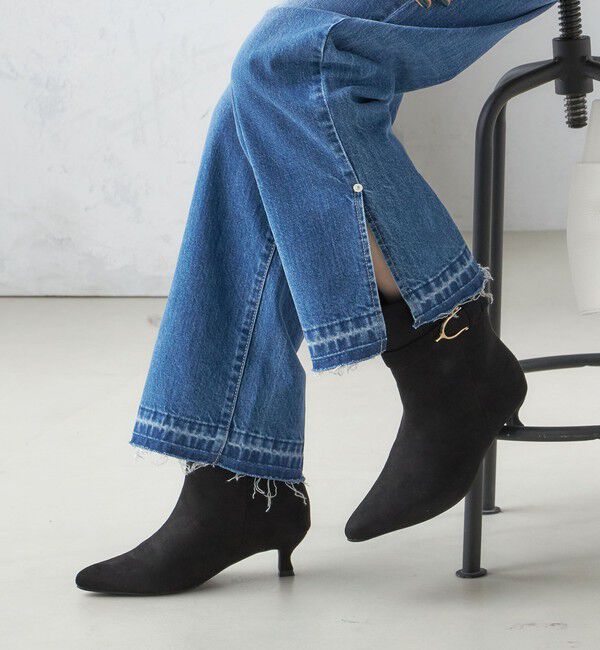 SHIPS for women「【WEB限定】ワイド シャフト ブーツ」|ショートブーツ|