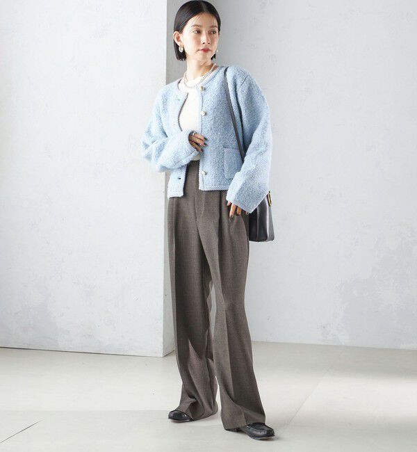 SHIPS for women「〈手洗い可能〉メタル釦 パイル ジャケット」|その他|