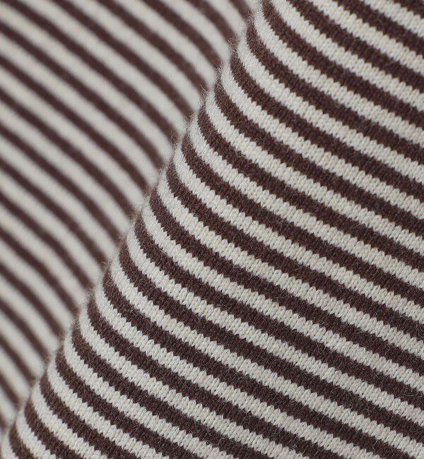 SHIPS「SHIPS: マイクロ ボーダー Tシャツ (ロンT)」|Tシャツ・カットソー|