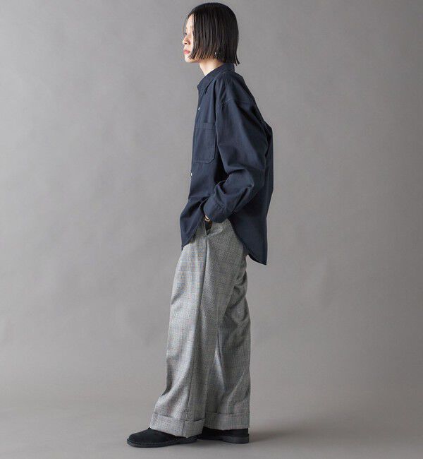 SHIPS for women「SHIPS NINE CASE:ワイド パンツ」|その他|