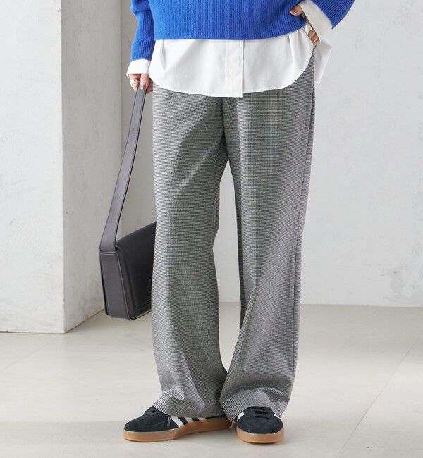 SHIPS for women「〈手洗い可能〉両面起毛 ドロスト パンツ」|その他|