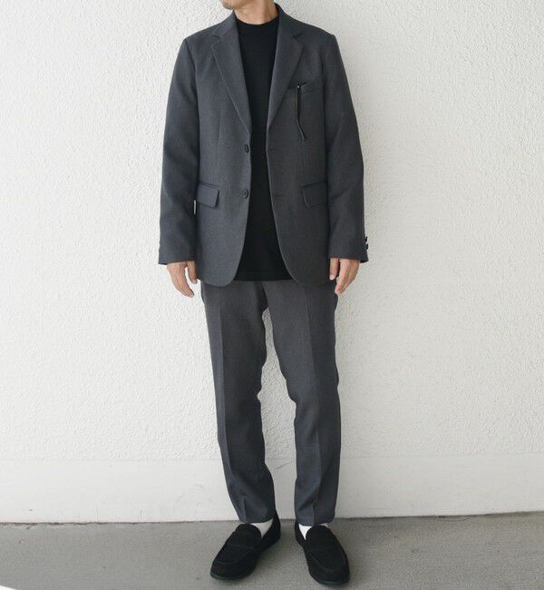 SHIPS any「SHIPS any:〈洗濯機可能〉ウールライク ストレッチ セットアップ スーツ 25AW」|スーツ|