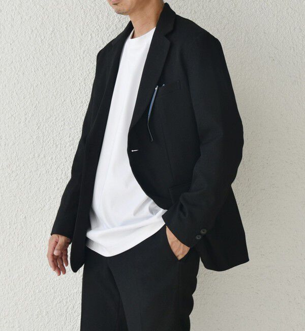 SHIPS any「SHIPS any:〈洗濯機可能〉ウールライク ストレッチ セットアップ スーツ 25AW」|スーツ|