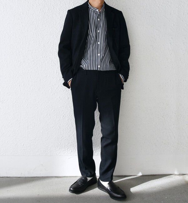 SHIPS any「SHIPS any:〈洗濯機可能〉ウールライク ストレッチ セットアップ スーツ 25AW」|スーツ|