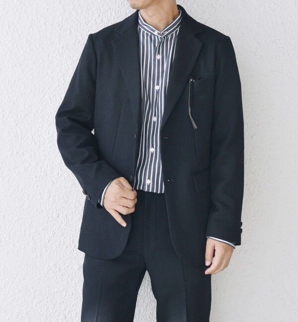 SHIPS any「SHIPS any:〈洗濯機可能〉ウールライク ストレッチ セットアップ スーツ 25AW」|スーツ|