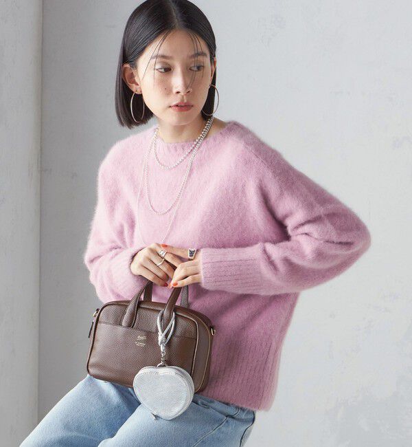 SHIPS for women「〈手洗い可能〉FOX クルーネック プルオーバー」|ニット・セーター|