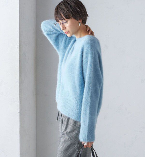 SHIPS for women「〈手洗い可能〉FOX クルーネック プルオーバー」|ニット・セーター|