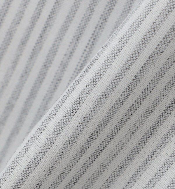 SHIPS「【WEB限定】SHIPS: 防シワ・吸水速乾 Drymix(R) ワンポイントロゴバンドカラーシャツ」|シャツ・ブラウス|