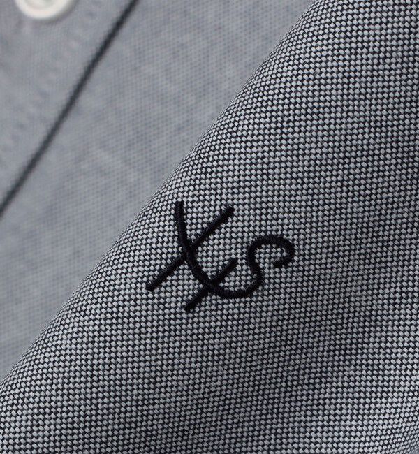 SHIPS「【WEB限定】SHIPS: 防シワ・吸水速乾 Drymix(R) ワンポイントロゴバンドカラーシャツ」|シャツ・ブラウス|