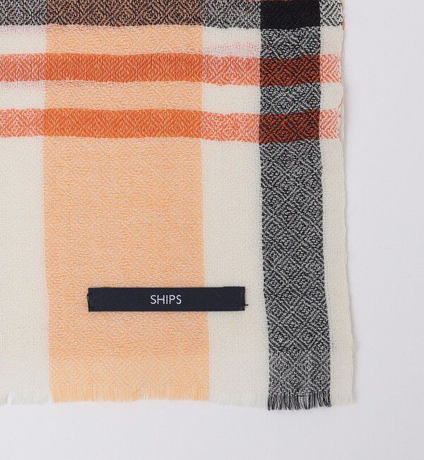 SHIPS「Qadri: INDIA WOOL/SILK STOLE」|ストール|