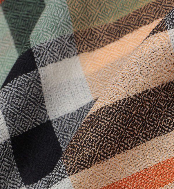 SHIPS「Qadri: INDIA WOOL/SILK STOLE」|ストール|