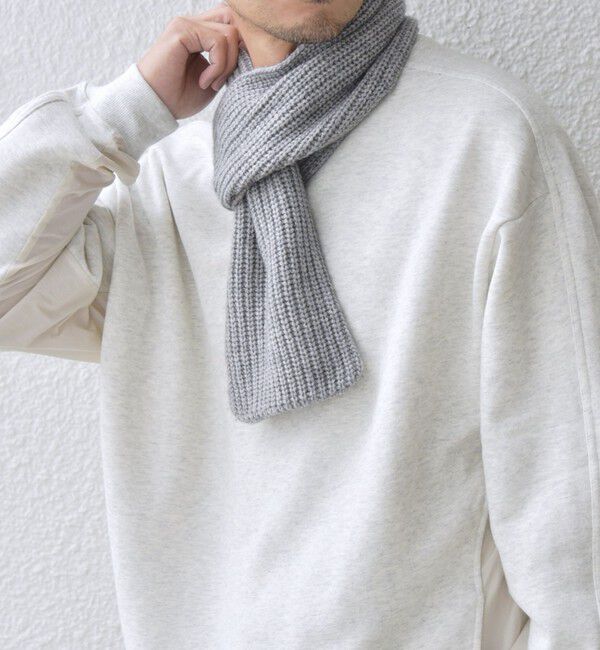 SHIPS any「SHIPS any: ウール / カシミヤ ホールガーメント ニット マフラー◇」|マフラー|