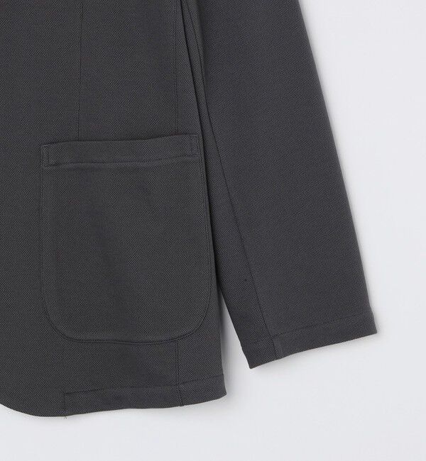 SHIPS「SHIPS: ジャージー リップル カノコ ２Bジャケット」|テーラードジャケット|