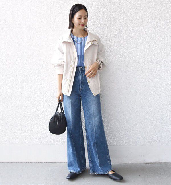 SHIPS for women「〈洗濯機可能〉LIMONTA EAST 中綿 ベスト付き ナイロン ブルゾン」|ブルゾン・スタジャン|