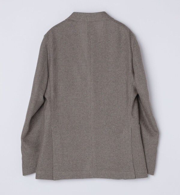 SHIPS「SHIPS: Di Pray メランジ ベージュ ジャケット」|テーラードジャケット|