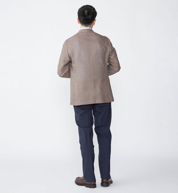 SHIPS「SHIPS: Di Pray メランジ ベージュ ジャケット」|テーラードジャケット|