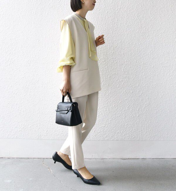 SHIPS for women「〈手洗い可能〉プルオーバー ベスト（セットアップ対応）」|ベスト・ジレ|