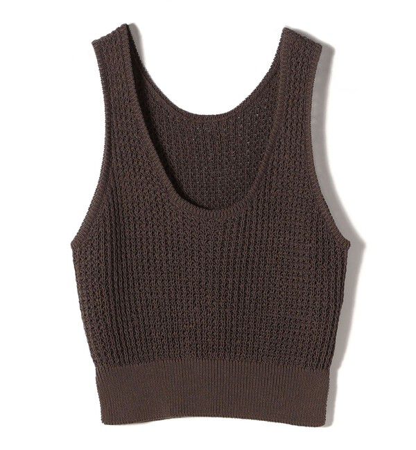 SHIPS for women「〈手洗い可能〉ペーパー ポリエステル ノースリーブ プルオーバー」|ベスト・ジレ|