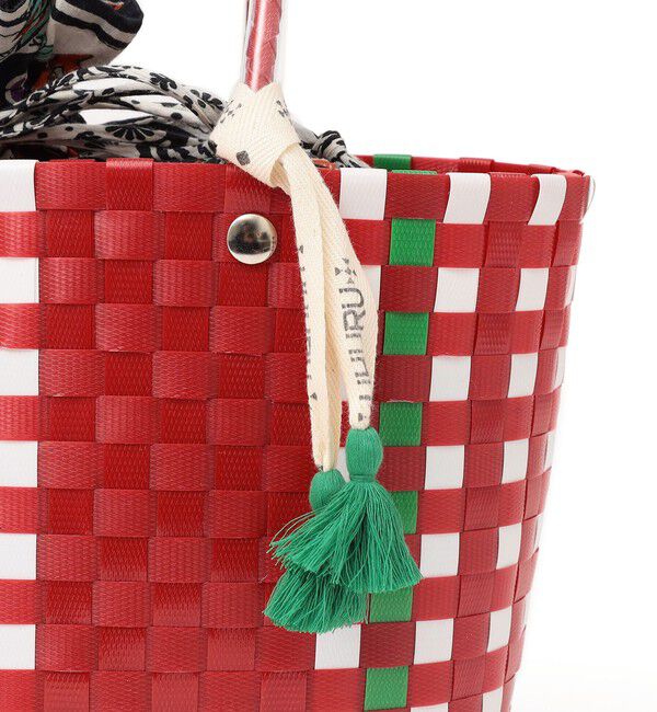 SHIPS for women「【SHIPS別注】UHURU:巾着付き バスケット バッグ S」|トートバッグ|