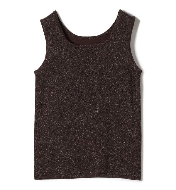 SHIPS for women「〈洗濯機可能〉2WAY ラメ タンクトップ」|タンクトップ|