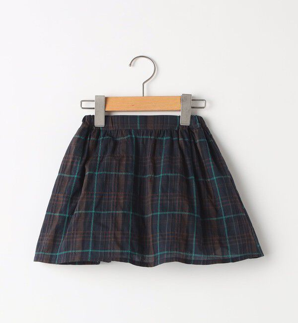 SHIPS KIDS「SHIPS KIDS:ストラップ チェック スカート」|スカート|