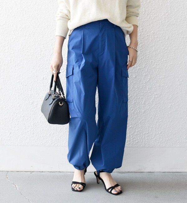 SHIPS any「SHIPS any:〈洗濯機可能〉タイプライター イージー カーゴ パンツ」|カーゴ|