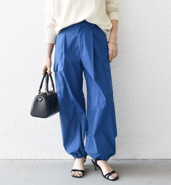 SHIPS any「SHIPS any:〈洗濯機可能〉タイプライター イージー カーゴ パンツ」|カーゴ|