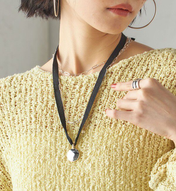 SHIPS for women「in mood:メダル ネックレス ネックレス」|ネックレス|