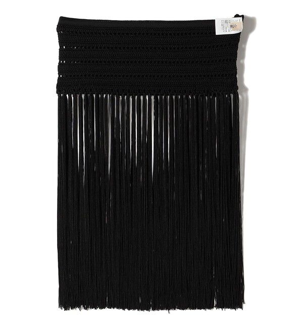 SHIPS for women「【SHIPS別注】BINDU:ラップ フリンジ スカート」|スカート|