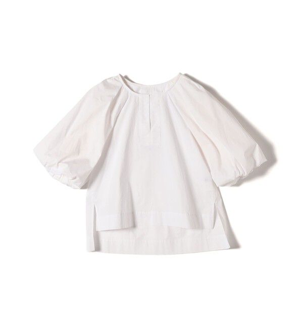 SHIPS for women「〈手洗い可能〉ストライプ バルーン ブラウス」|シャツ・ブラウス|