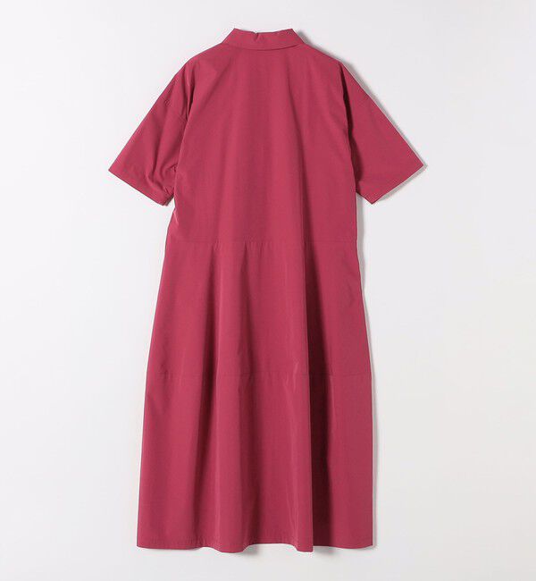 SHIPS any「SHIPS any:〈洗濯機可能〉タイプライター ボリューム シャツ ワンピース」|ワンピース|